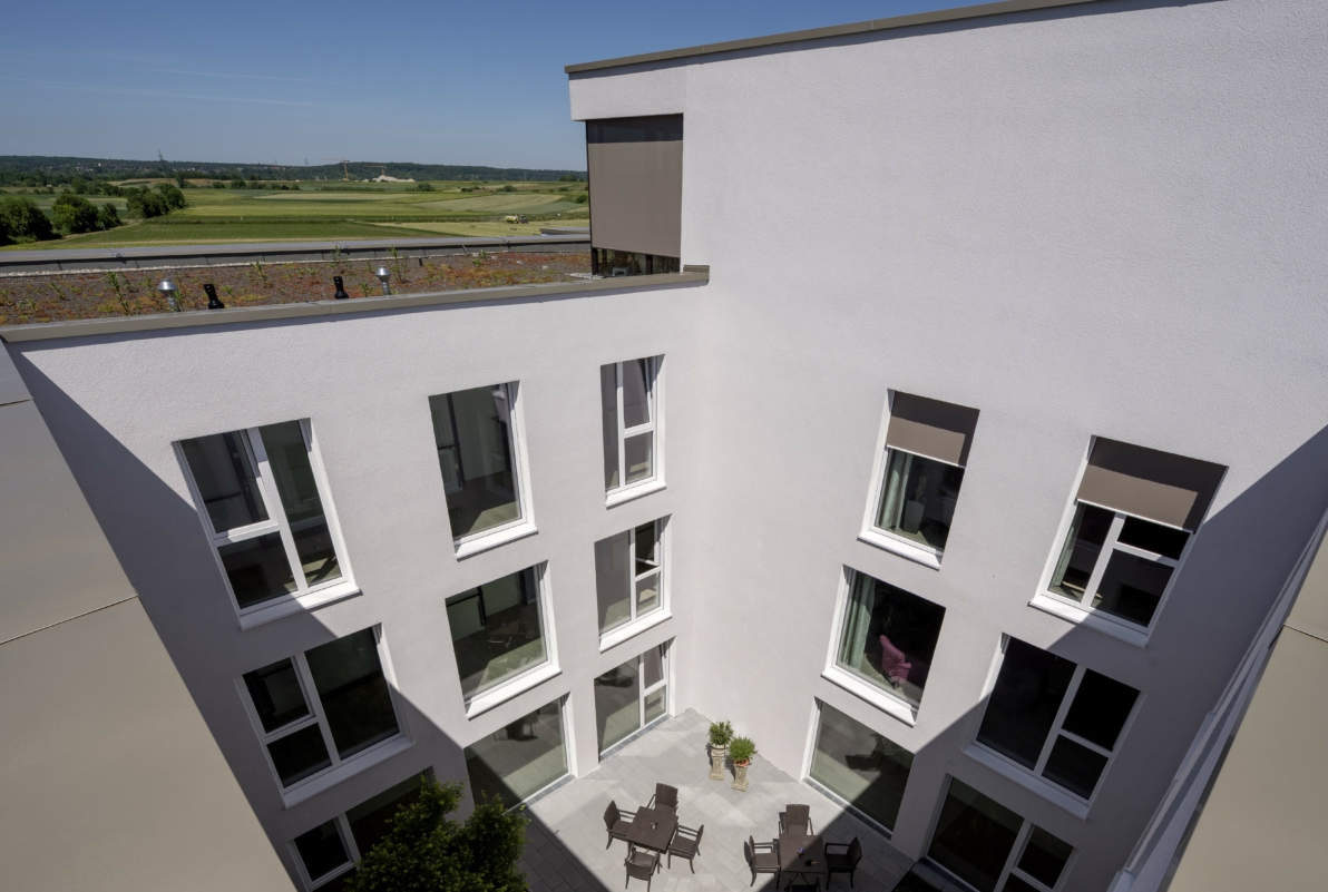 Moderner Neubau Pflegeheim Dettingen