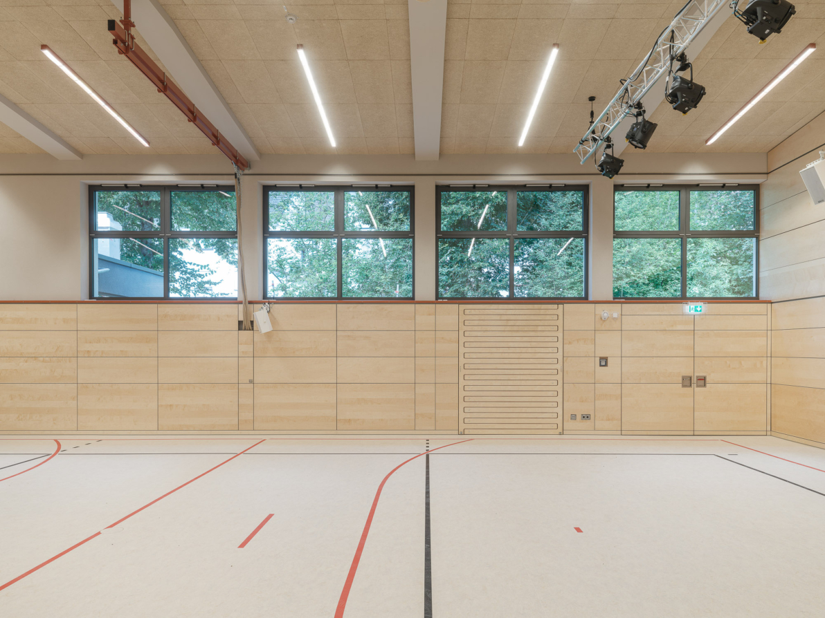 Gemeindehalle Wildberg-Sulz am Eck, Innenraum