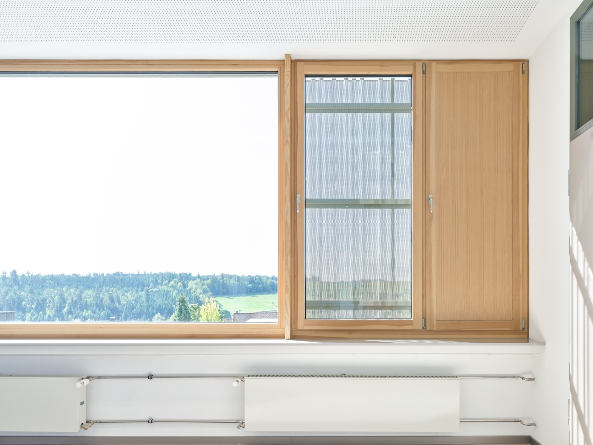 Innenraum Klassenraum Fenster