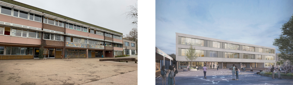 Werkrealschule Altensteig, Vorher und Nachher