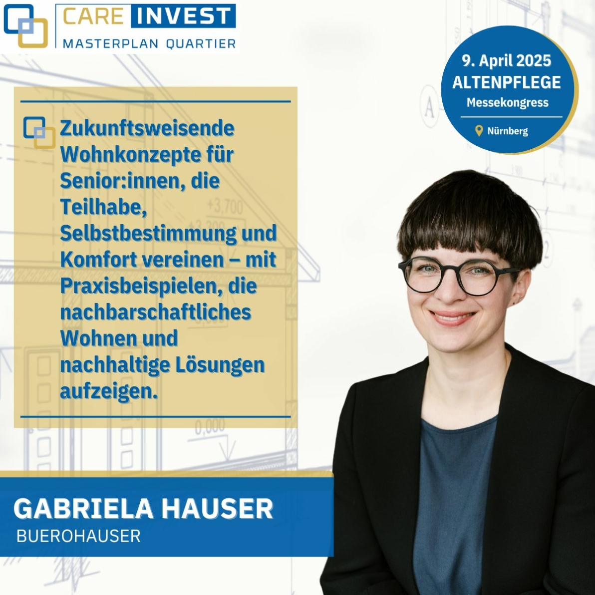 Gabriela Hauser spricht beim Masterplan Quartier