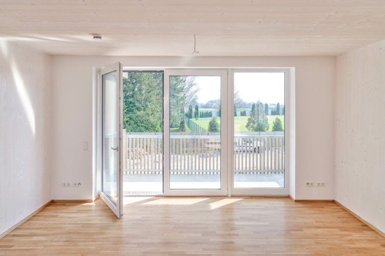 Ausblick vom Balkon