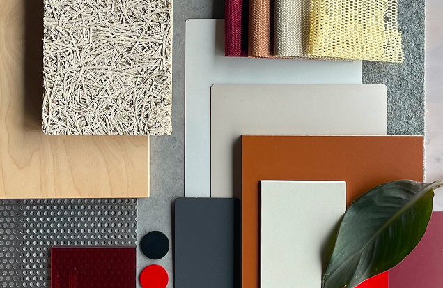 Materialcollage