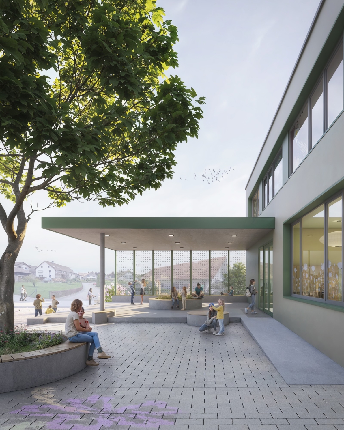Grundschule Egenhausen Eingangsbereich