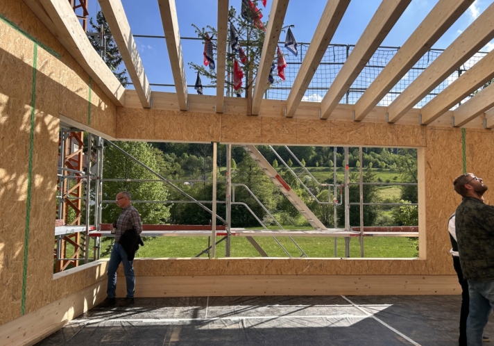 Richtfest Bürgerhaus Unterschwandorf